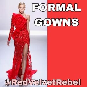 FORMAL GOWNS SECTION @REDVELVETREBEL